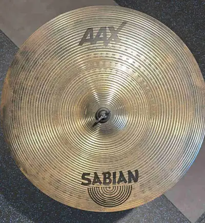 Sabian AAX Memphis Ride 21” excellent shape!  Bag included!, View more