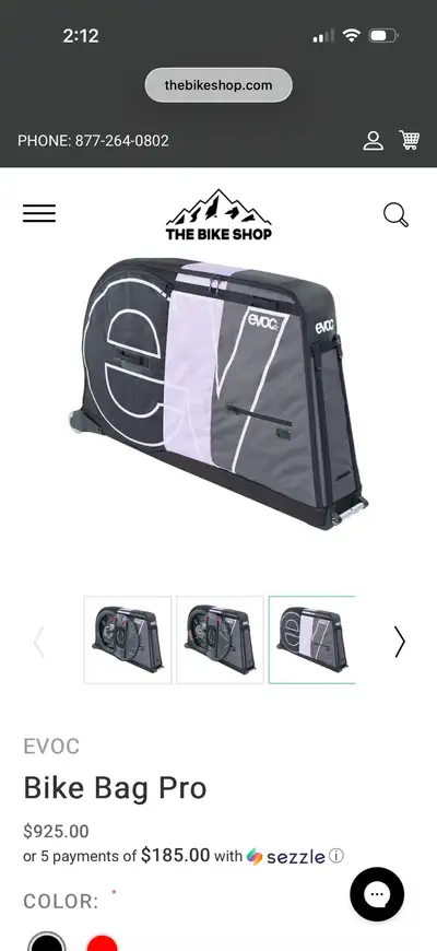 New EVOC Bike Travel Bag Pro 305L , View more