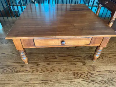 Solid wood Canadiana Coffee and Side table set, View more