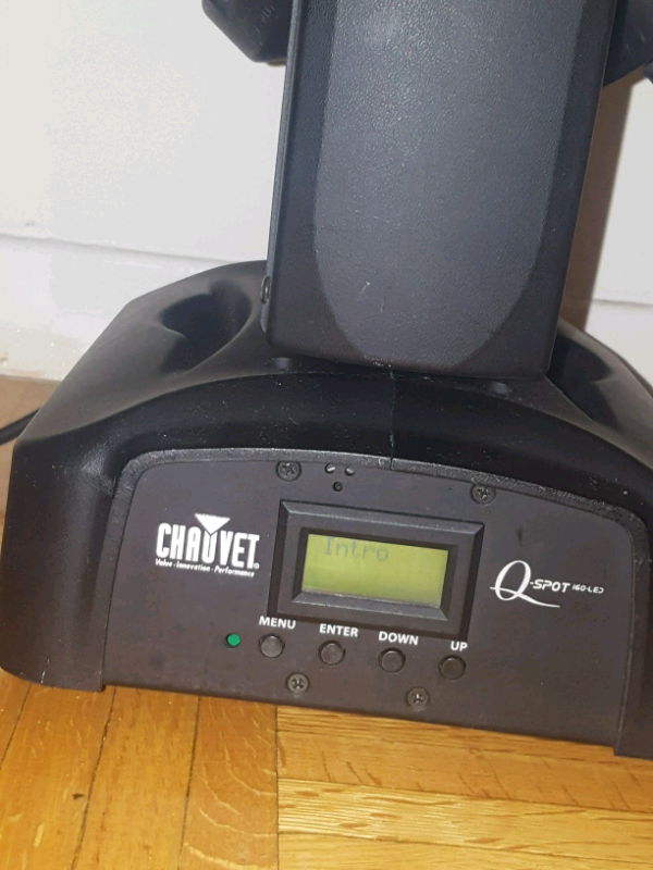 Chauvet DJ Q-Spot 160-LED LED Moving Head High Powered Light DMX in Performance & DJ Equipment in City of Toronto - Image 4