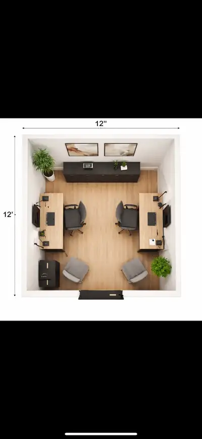 Spazio Offices 25 Office Spaces for Lease Starting from $750/month * Mezzanine offices from $750 * R...