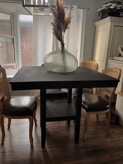 black square dining table , View more