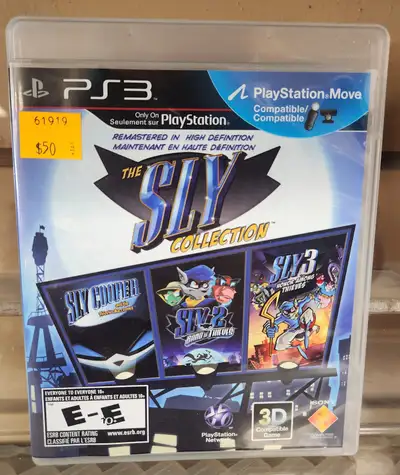 PS3 / Playstation 3 Games: Sly, RDR, H.A.W.X 2, SoulCalibur, GTA, View more