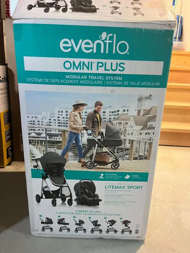 evenflo stroller in Strollers, Carriers & Car Seats in Markham / York Region - Image 2