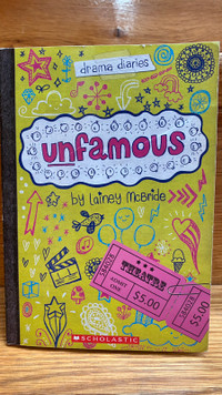 Drama Diaries #2 unfamous by Lainey McBride chapter book 