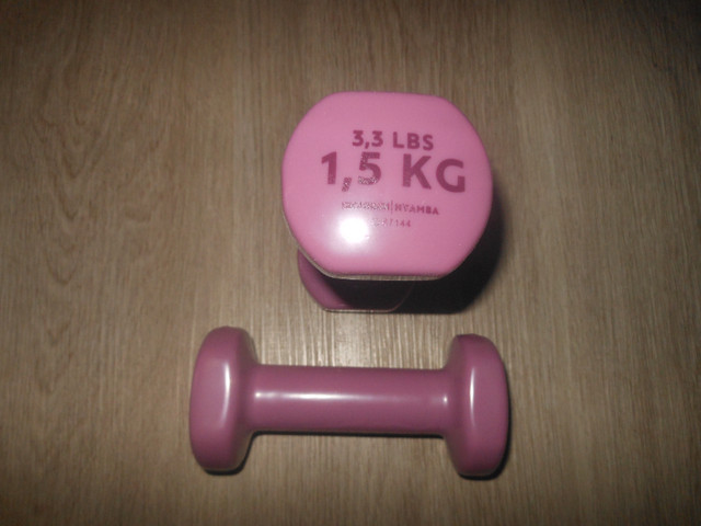 Fitness Dumbbells  Hand Weights pair. dans Appareils d'exercice domestique  à Ville de Montréal - Image 2