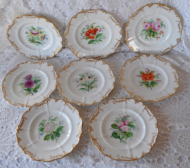 13 Piece Victorian Style Dessert Party Dishes in Kitchen & Dining Wares in New Glasgow - Image 4