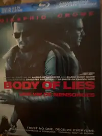 Body of lies Blu-ray bilingue à vendre 6$