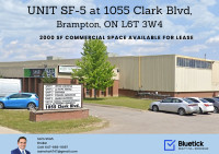 Space available in Brampton, ON