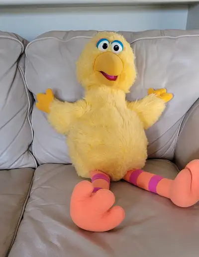 Vintage 30" Big Bird Plush Stuffy, View more