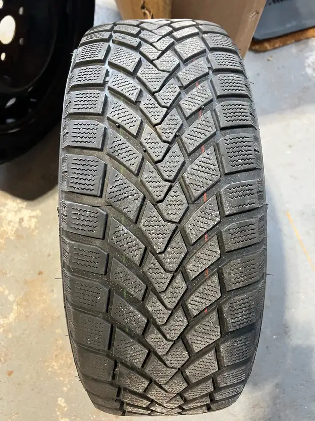 VW Passat 4 Winter tires on Steel rims. 215/55/R16 in Tires & Rims in Markham / York Region - Image 3