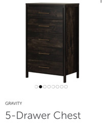South Shore Gravity 5 Drawer Chest