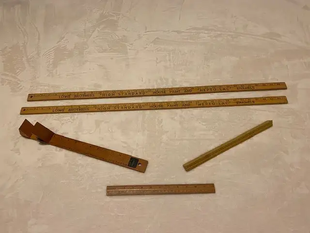 MEASURING STICKS - VINTAGE - SEPARATELY PRICED in Arts & Collectibles in Calgary - Image 2