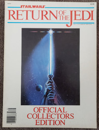 RETURN OF THE JEDI OFFICIAL COLLECTORS EDITION - 1983 MAGAZINE