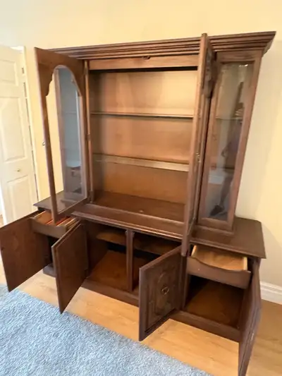 Free delivery used Wooden China Cabinet, View more