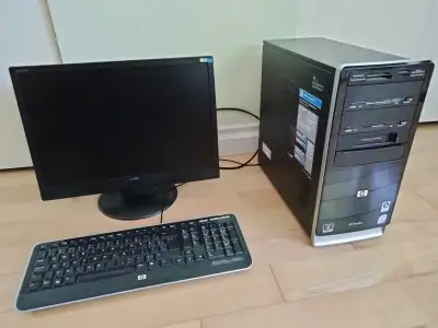 This HP Pavilion desktop computer has been used for years. It was bought from Bestbuy for $900, and...