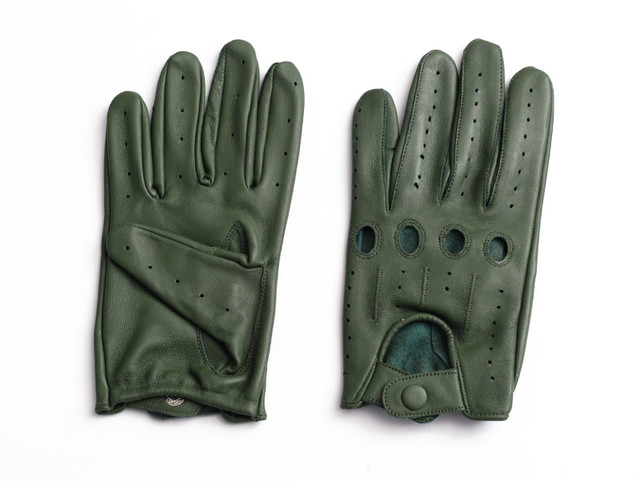 Men's Genuine Leather Handmade Driving Gloves with Knuckle Holes in Men's in Oshawa / Durham Region - Image 2