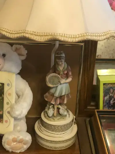 Vintage lamps with shades, View more