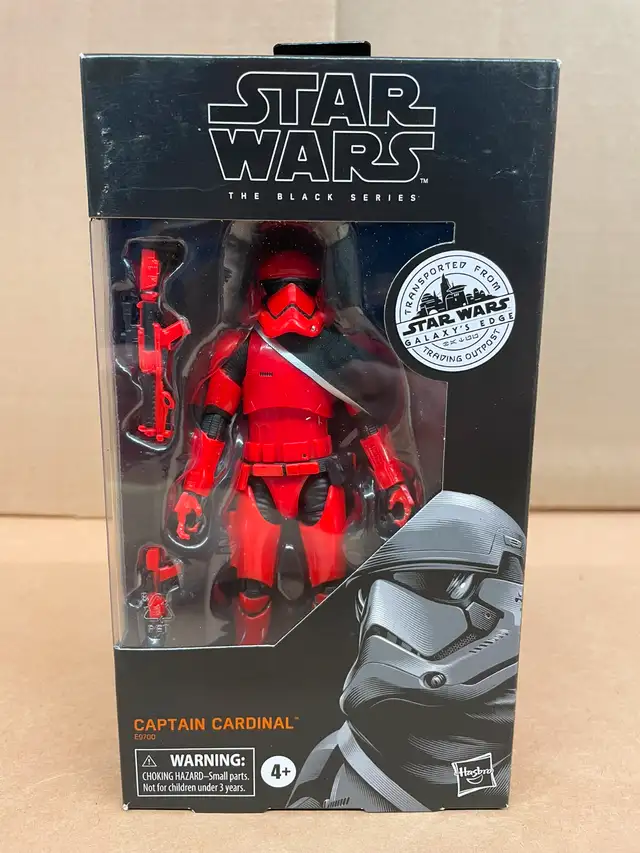 Star Wars The Black Series 6 Inch Galaxy's Edge Captain Cardinal in Toys & Games in Regina - Image 3