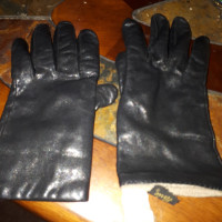 Vintage Women Paris pre-owned Leather Gloves