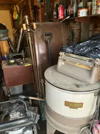 Antique clothes washer....