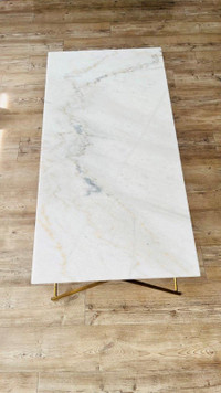 Marble coffee table and end table