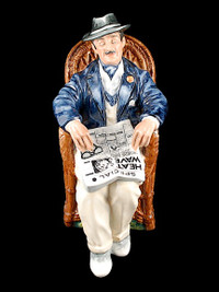 Royal Doulton 'Taking Things Easy' HN2677 Gentleman Figurine