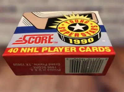 1990 SCORE NHL HOCKEY YOUNG SUPERSTARS CARD SET - IN FACTORY BOX, View more