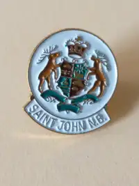 Saint John, New Brunswick lapel pin