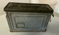 Vintage Empty Metal Box