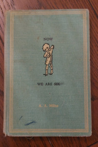 Vintage Winnie-the-Pooh "Now We Are Six" Book