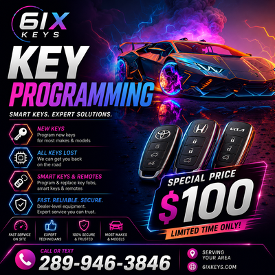 Fob Duplication & Key Programming | Condo & Garage Remote, View more