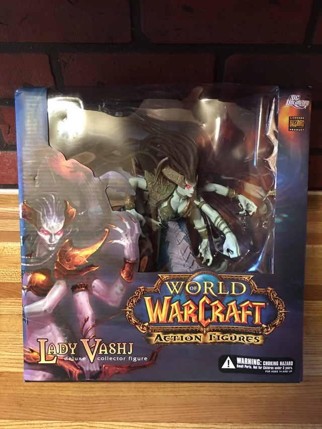 TOY WORLD OF WARCRAFT-LADY VASHJ-RARE & NEW in Toys & Games in City of Toronto