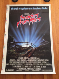 PRINTERS TEST - Invaders From Mars Original Movie Poster 