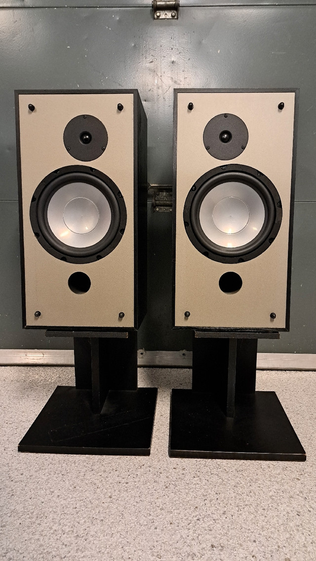 Vintage 1989 HiFi Energy ESM-3 speakers dans Haut-parleurs  à Ville de Montréal - Image 3