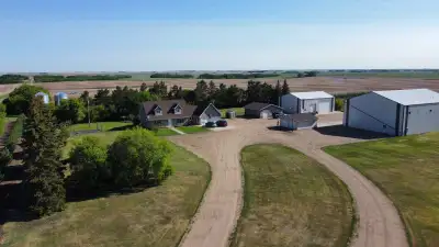 Business opportunity! This stunning acreage 3km east of Unity on Highway 14 has so much to offer you...