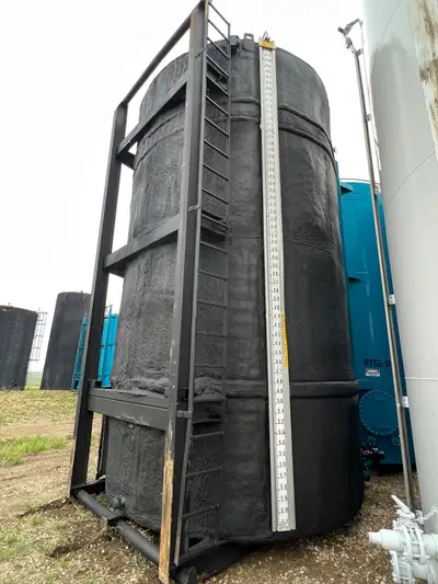 2023 fully refurbished 400 BBL Double wall storage tank insulated fully internally coated tank as pe...