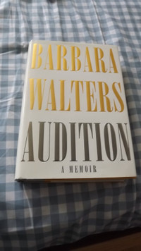 BARBARA WALTERS 2008 BIOGRAPHY BOOK/HARDCOVER/ "AUDITION"