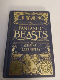 Fantastic Beasts hardcover book