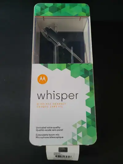 Motorola Whisper Wireless Headset, View more