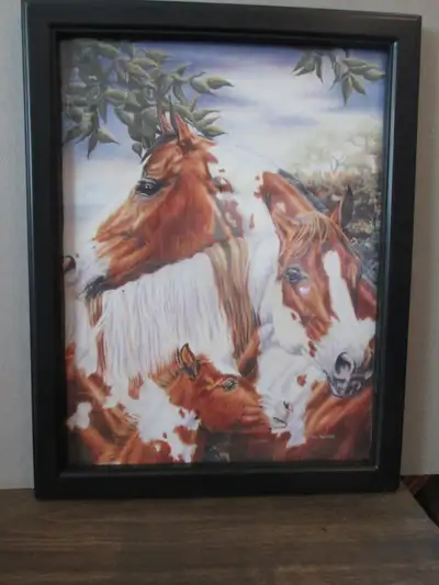 framed Pintos picture (Unity by Susan von Borstel) 8 1/2 x 11, View more