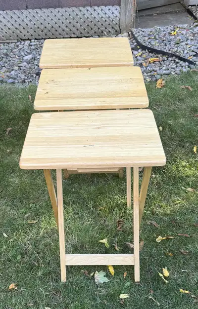 Folding Tray Tables (3), View more