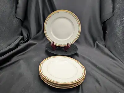 L. Bernardaud & Cie Limoges Porcelain Salad Plates Set of 4, View more