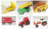 Arco Diecast Vehicules lot of 6 / Petites autos lot de 6