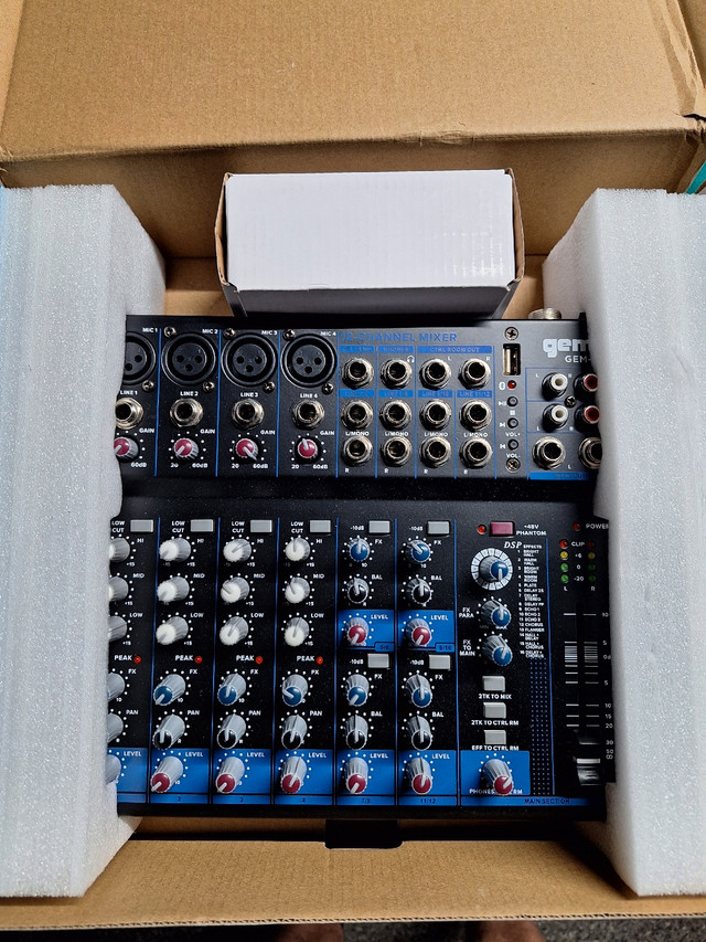 New gemini 12 channel mixer in Performance & DJ Equipment in Edmonton - Image 2