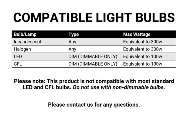 Wireless Remote Electronics Plug-In Lamp Dimmer with Wall Mount in General Electronics in Burnaby/New Westminster - Image 2