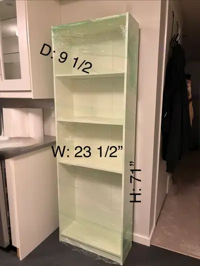 White IKEA Billy bookcase, View more