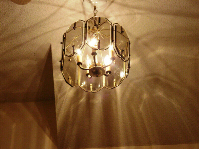 2 Chandeliers. One is Antique Wrought Iron. Lights from 5$ in Indoor Lighting & Fans in Mississauga / Peel Region - Image 2