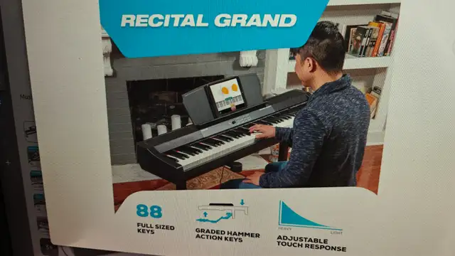 Alesis Recital Grand - 88 Key Digital Piano in Pianos & Keyboards in City of Halifax - Image 3