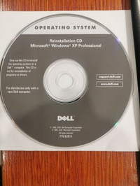 Dell Windows XP recovery CD